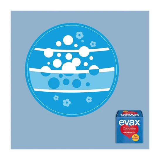 Evax Cottonlike Wings Normal Plus Compression 28 uts. Evax Cottonlike Wings Normal Plus Compression 28 uts.