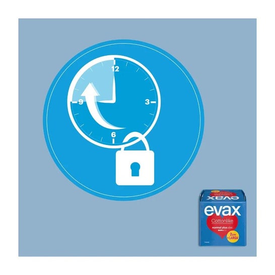 Evax Cottonlike Wings Normal Plus Compression 28 uts. Evax Cottonlike Wings Normal Plus Compression 28 uts.