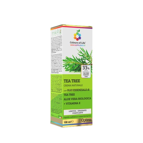 Optima Naturals Tea Tree 33% Crema Colore 100ml