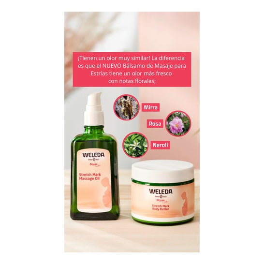 Weleda Mum Bálsamo de Masaje para Estrías 150 ml