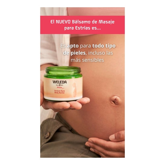 Weleda Mum Bálsamo de Masaje para Estrías 150 ml