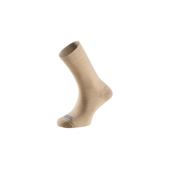 Muvu Delos Diabetiker Fuß Socke Sand S 35-38 1 Paar