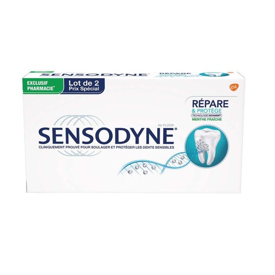 Sensodyne Dentífrico Protección Reparación 2x75ml