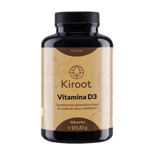 Kiroot Vitamina D3 360 Perlas