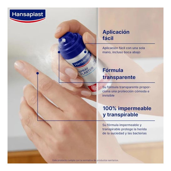 Hansaplast Apósito en Spray 32,5ml Hansaplast Apósito en Spray 32,5ml