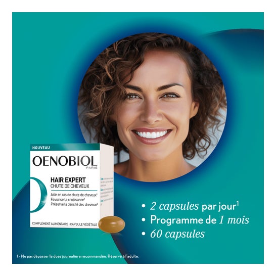 Oenobiol Hair Expert Caída Cabello 60caps