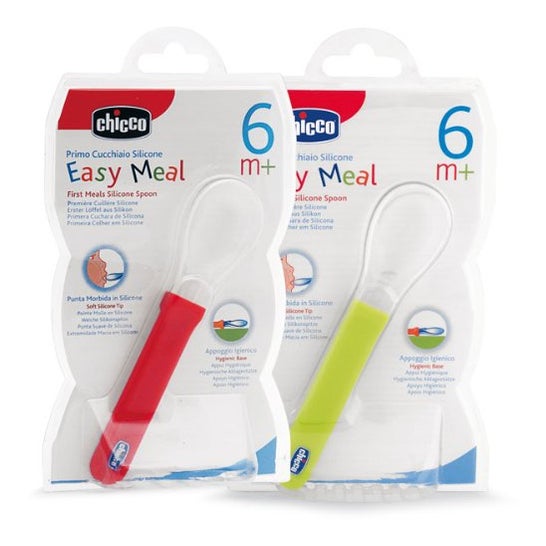 Chicco Cuchara Silicona Easy Meal +6m