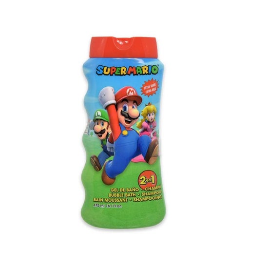Super Mario Bros Gel y Champú 2en1 475ml