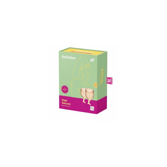 Satisfyer Feel Secure Menstruationskop Kit Orange 15+20 ml