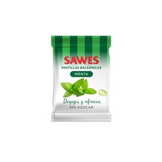 Sawes-Bonbons ohne Zuckerminze 50g