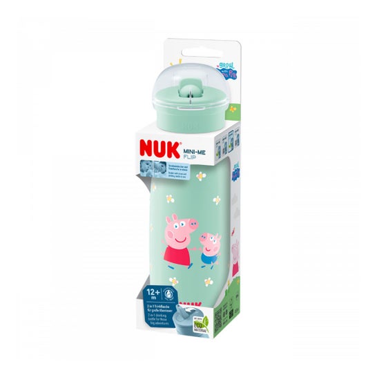 Nuk Mini Me Flip 2 In 1 Bottle Peppa Pig 450 ml 1 pc
