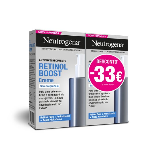 Neutrogena® Retinol Boost Crema 2x50 ml