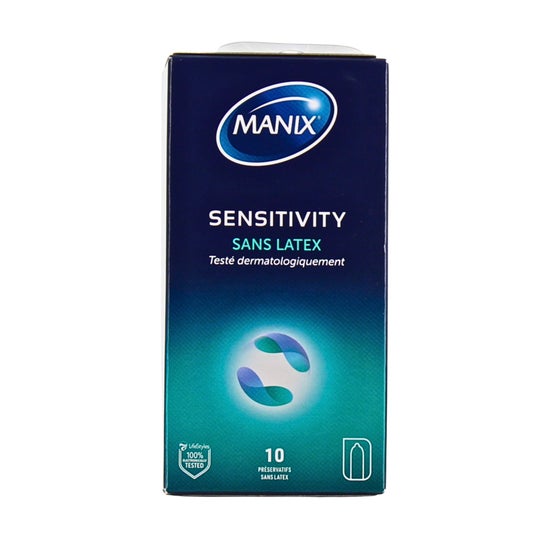 Manix Sensitivity Preservativo Lubrificato Senza Lattice 10 pz