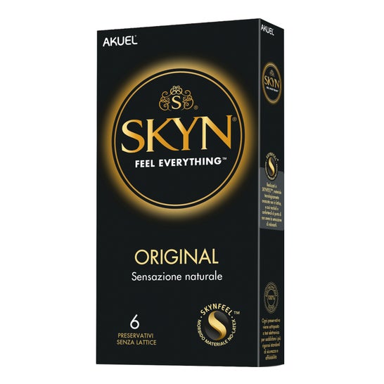Akuel Skin Original Preservativos Sin Latex 6uds