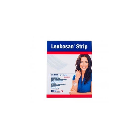 Leukosan® Strip 3x75 mm 5 tiras