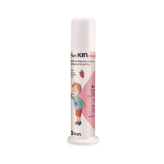 Fluor-Kin zuigelingenpasta aardbei 100ml