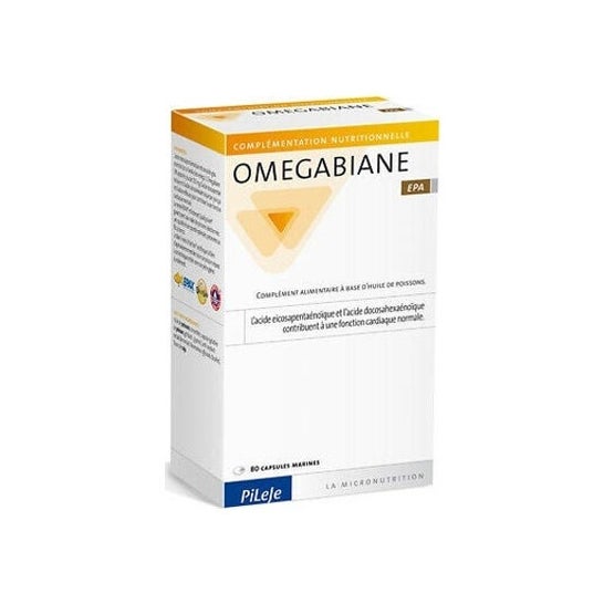 Pileje Omegabiane EPA 80 cápsulas