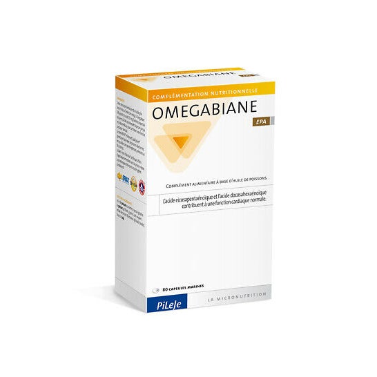Pileje Omegabiane EPA 80 capsules