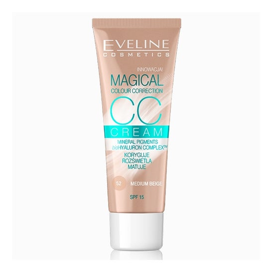Eveline Cosmetics CC Cream Kleur Nr. 52 Medium Beige 30ml