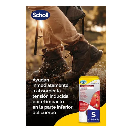 Scholl In-Balance Rodilla y Talón Talla S 1par Scholl In-Balance Rodilla y Talón Talla S 1par