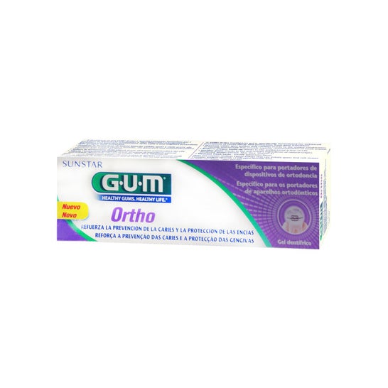 GUM® Ortho toothpaste gel 75ml