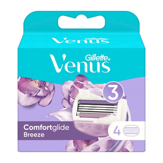 Gillette Venus Comfortglide Recambios Morada 4uds