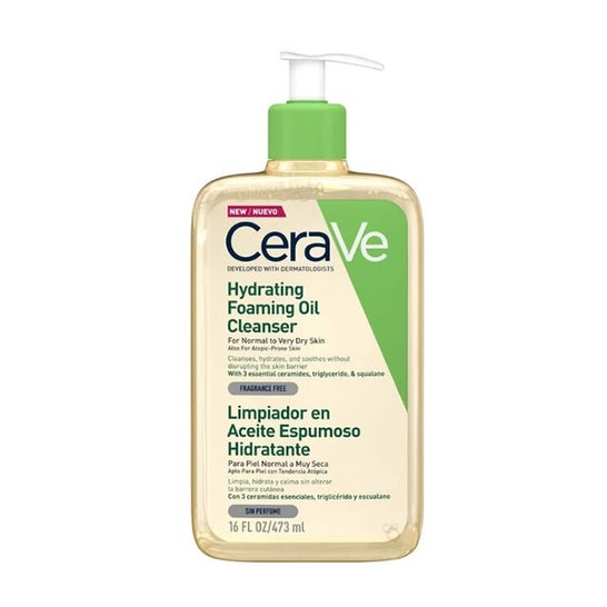 CeraVe® Limpiador en Aceite Espumoso Hidratante 473ml