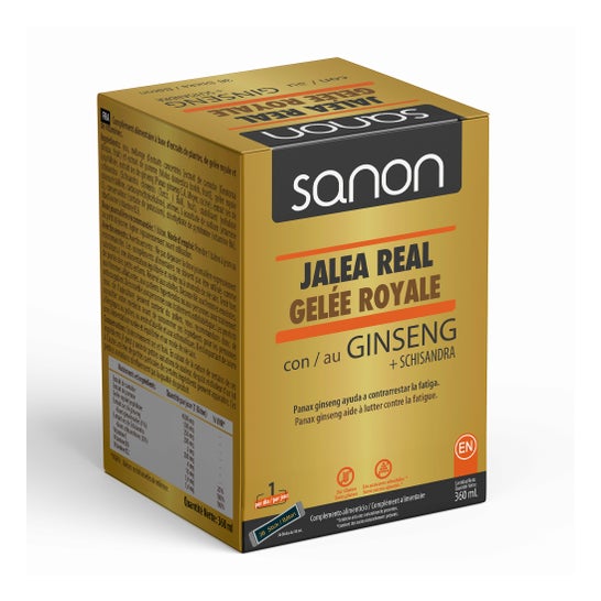 Sanon Gelée Royale mit Ginseng + Schisandra 36 Sticks