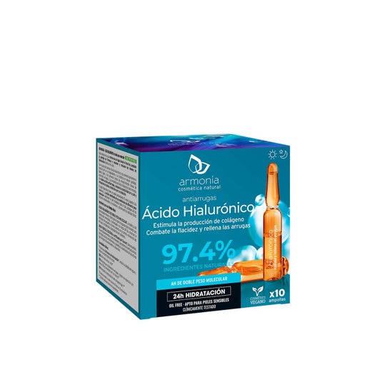 Armonia Hialuronsyre Antiarrugas 10 Ampollas