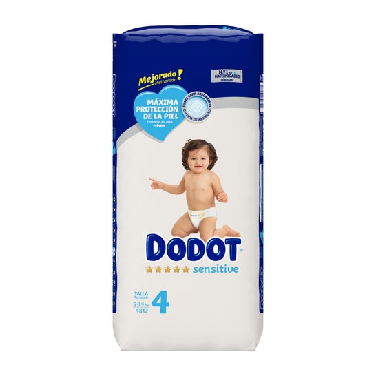 Dodot Sensitive Diapers Sensitive Size 4 48uds