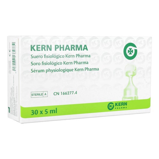 Kern Pharma suero fisiológico estéril monodosis 5ml X 30uds