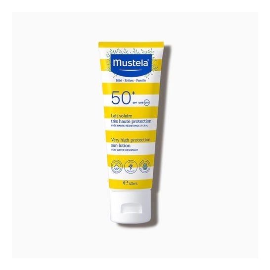 Mustela Facial Sun Milk Very High Protection SPF50+ 40ml