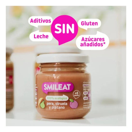 Smileat Three Fruit Jar 100% Organic 130g Smileat Three Fruit Jar 100% Organic 130g