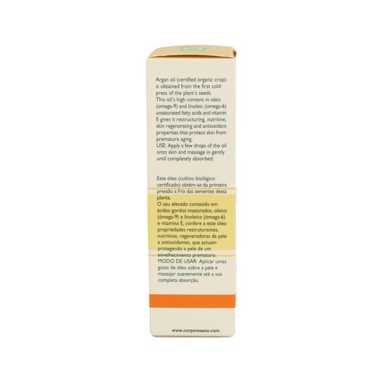 Corpore Sano Esencia Argan Puro Bio 30 ml