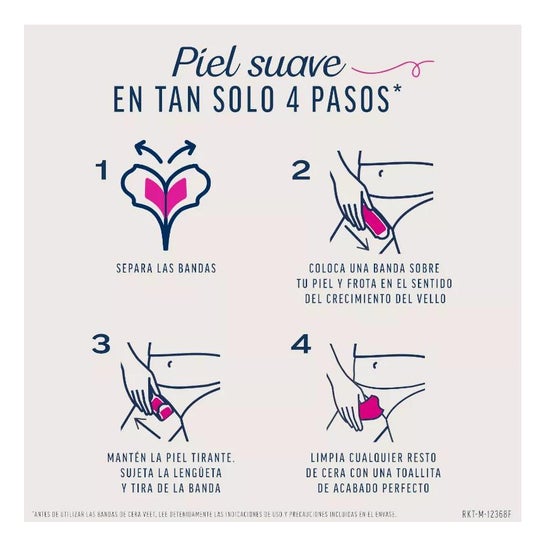 Veet Expert Bandas de Cera Depilatoria Bikini Piel Normal 16uds Veet Expert Bandas de Cera Depilatoria Bikini Piel Normal 16uds