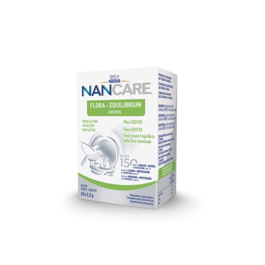 Nancare-Flora-Gleichgewicht 20 Hüllen x 2,2gr