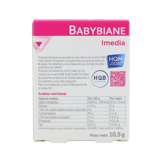 Babybiane 7 sobres x 1.5gr