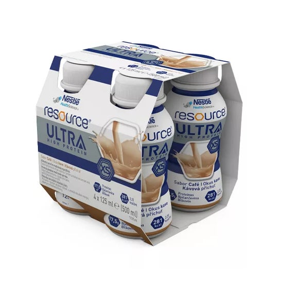 Resource Ultra High Protein Caffeine 4x125ml Resource Ultra High Protein Caffeine 4x125ml