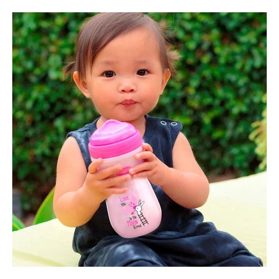 Chicco Vaso Luminoso Glowing Rosa 1ud de 200ml Chicco Vaso Luminoso Glowing Rosa 1ud de 200ml