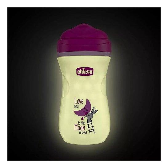 Chicco Vaso Luminoso Glowing Rosa 1ud de 200ml Chicco Vaso Luminoso Glowing Rosa 1ud de 200ml