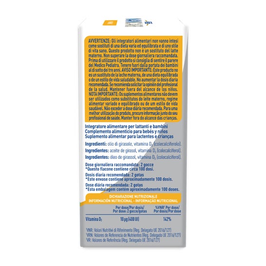 Nestlé Nancare Vitamina D Gotas 10 ml