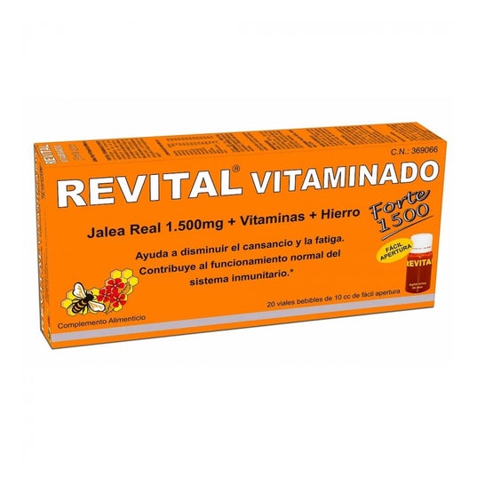 Revital Vitaminado Forte 1.500 20 viales