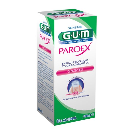 Enjuague bucal Goma Paroex 0,12% Clorhexidina