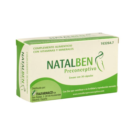 Natalben Preconceptivo 30caps