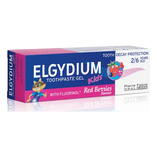Elgydium Kids żelowe czerwone owoce 50ml