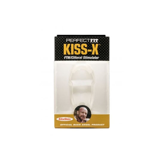 Perfect Fit Merk Clitoris Stimulator Kiss-X Transparant 1pc