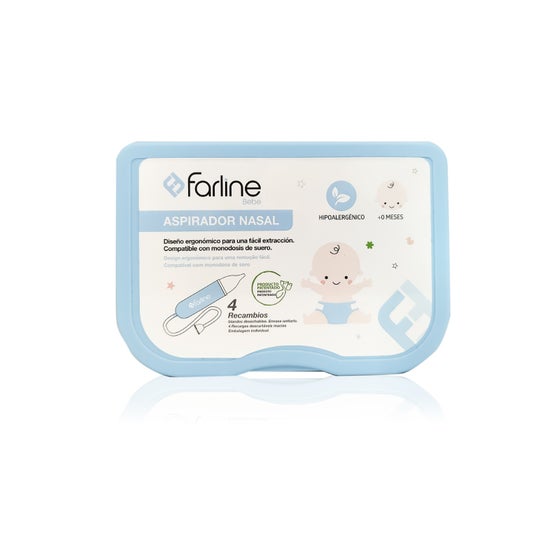 Farline Neuszuiger Set + 4 Vervangingen