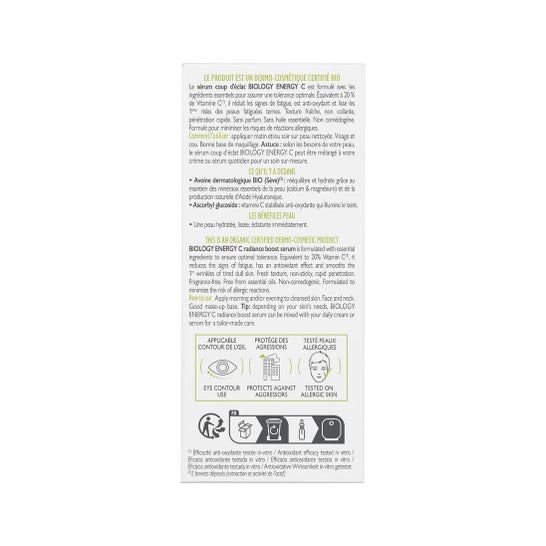 A-Derma Biology Energy C Sérum Luminosidad 30 ml