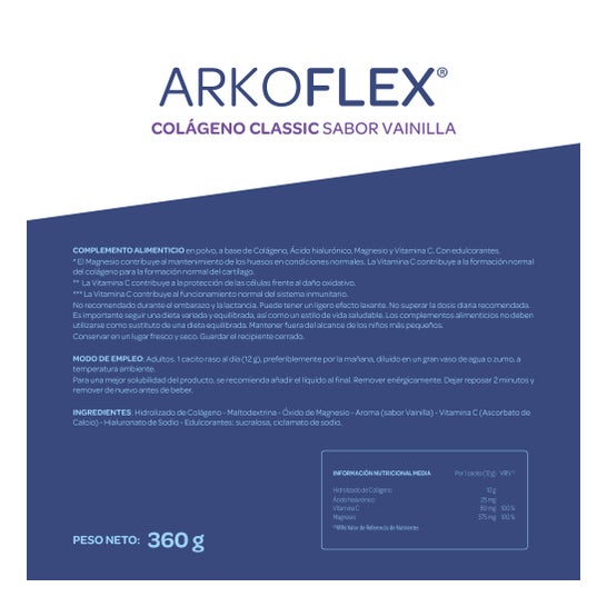 Arkopharma Arkoflex Colágeno Sabor Vainilla 2 X360 g