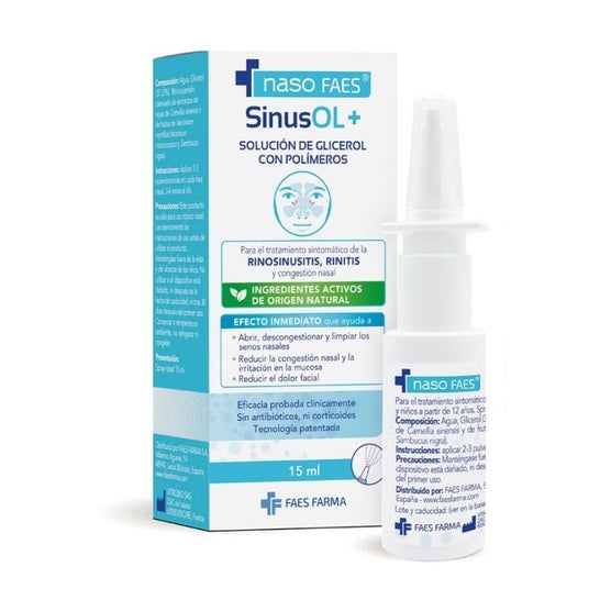 Naso Faes Sinusol + Spray Nasal 15ml